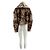 Autre Marque Chaqueta estampada CLEA Marrón Castaño - vista 2