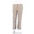 Autre Marque Pantalones beige con estampado animal