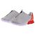 Adidas Sneakers grigie e arancioni Grigio