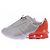 Adidas Sneakers grigie e arancioni Grigio - vista 2