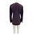 Top de seda Giorgio Armani Rojo oscuro Burdeos - vista 2