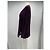 Top de seda Giorgio Armani Rojo oscuro Burdeos - vista 3