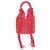 Autre Marque Borsa NANNACAY rossa con frange Rosso - vista 2