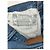 Pantaloncini in denim Levi's blu cotone taglia 26 - vista 5