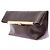 Autre Marque Clutch KASSANDRE in pelle marrone - vista 2