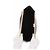 Autre Marque Clutch KASSANDRE in pelle marrone - vista 7