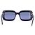 Emilio Pucci Gafas de sol oversize estampadas Azul - vista 3