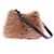 Autre Marque Picca borsa in pelliccia Marrone