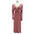 Khaite Rosa Viscose Maxikleid Pink