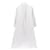 Givenchy Gestreiftes Hemdkleid Weiß Baumwolle - Ansicht 2
