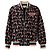 Giacca Bomber Gucci Stampa Boston Terrier Alessandro Michele Nero Rosa Bianco