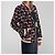 Giacca Bomber Gucci Stampa Boston Terrier Alessandro Michele Nero Rosa Bianco - vista 5