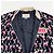 Giacca Bomber Gucci Stampa Boston Terrier Alessandro Michele Nero Rosa Bianco - vista 7