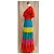 Alice + Olivia Gestuftes Maxi-Kleid Multicolour Pink Rot Blau Mehrfarben Grün Gelb - Ansicht 2