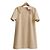 See By Chloé Beige Polyester-Kleid mit Rüschen Roh