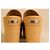Isabel Marant Brown Leather Platform Clogs - view 6