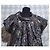 Tibi Top de seda estampado paisley cuello drapeado Castaño Blanco Gris - Ansicht 2