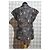 Tibi Top de seda estampado paisley cuello drapeado Castaño Blanco Gris - Ansicht 4