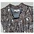 Tibi Top de seda estampado paisley cuello drapeado Castaño Blanco Gris - Ansicht 6