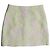 3.1 Phillip Lim Minifalda de jacquard Blanco roto Verde claro