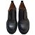 Jil Sander Navy Mocassini in pelle nera con tacco a blocco Nero