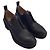 Jil Sander Navy Mocassini in pelle nera con tacco a blocco Nero - vista 2