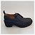 Jil Sander Navy Mocassini in pelle nera con tacco a blocco Nero - vista 3