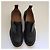 Jil Sander Navy Mocassini in pelle nera con tacco a blocco Nero - vista 4