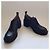 Jil Sander Navy Mocassini in pelle nera con tacco a blocco Nero - vista 7