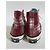 Converse Chuck Taylor All Star Sneakers Alte Plaid Bianco Rosso Blu - vista 3