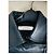 Versace Collection Lederbikerjacke mit abstraktem Print Schwarz Weiß - Ansicht 3