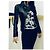 Versace Collection Lederbikerjacke mit abstraktem Print Schwarz Weiß - Ansicht 6
