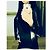 Versace Collection Lederbikerjacke mit abstraktem Print Schwarz Weiß - Ansicht 7