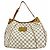 Borsa a Spalla Louis Vuitton Damier Azur Galliera PM Bianco