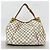 Borsa a Spalla Louis Vuitton Damier Azur Galliera PM Bianco - vista 11