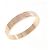 Anello Mini Love di Cartier in oro rosa 18K