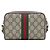 Borsa a Spalla Gucci Ophidia 517350 96IWS Marrone Beige - vista 2