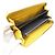 Cartera bi-fold de piel de becerro amarilla Fendi Amarillo - vista 9