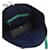 Hermès Borsa Hermes Pure Sangle Nero Blu Verde chiaro  - vista 6