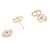 Boucles d'oreilles Farandole en or rose Hermès Doré  - vue 3