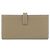Cartera larga Hermès Bearn Soufflé Gris pardo - vista 2