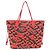 Borsa Louis Vuitton LVxUF Neverfull MM Nero Rosso