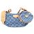 Borsa a Spalla Louis Vuitton LV Remix Croissant Blu