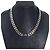 Fendi Silver Metal Necklace Silvery - view 10