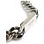 Fendi Silver Metal Necklace Silvery - view 8