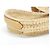 Tote Summer Shopper in Damier Raffia Louis Vuitton Beige - vista 4