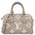 Bolso Boston Louis Vuitton Monogram Empreinte Beige Gris