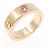 Anello Cartier Love 1P in oro rosa 18K con zaffiro