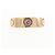 Anello Cartier Love 1P in oro rosa 18K con zaffiro - vista 2