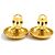 Orecchini a clip in metallo dorato Chanel D'oro - vista 6